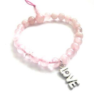 Rose Quartz Love Stretch Bracelet
